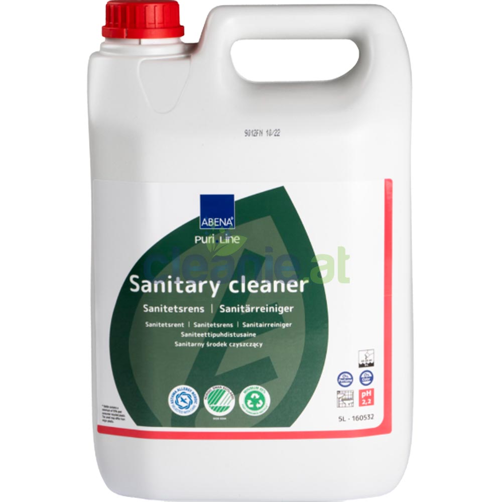 ABENA-Sanitaerreiniger-Puri-Line-sauer-ohne-Duft-5L-AB160532 Produktfoto für ABENA Sanitärreiniger Puri-Line sauer ohne Duft 5L