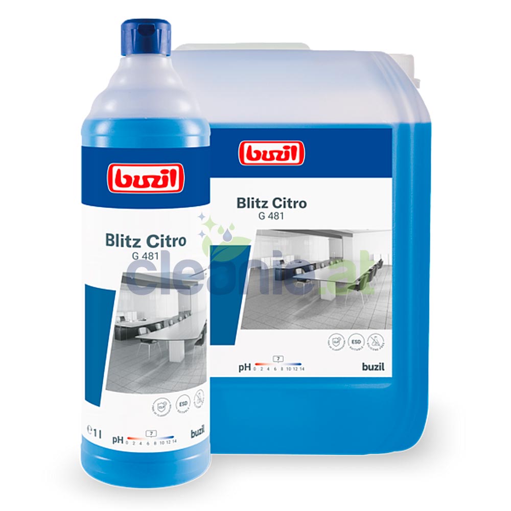 buzil-blitz-citro-g481-1l-10l-BUG48110-BUG48101 Produktfoto für Buzil Blitz Citro G 481 - 10 Liter