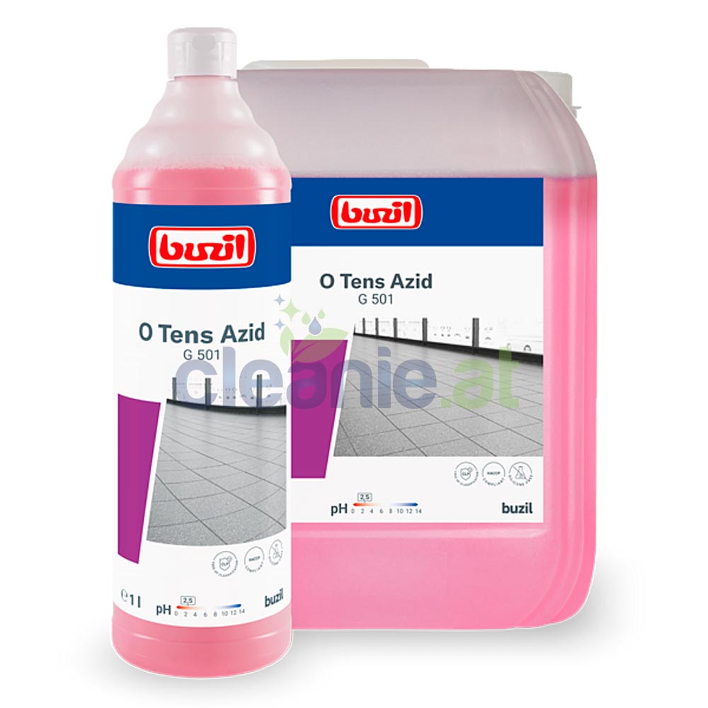 buzil-o-tens-azid-g501-1l-10l-BUG50110-BUG50101 Produktfoto für Buzil O Tens Azid G 501 - 10 Liter