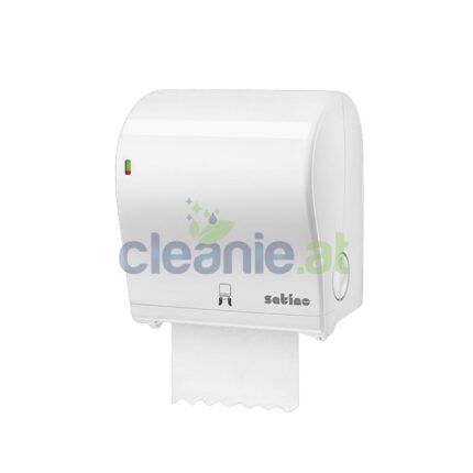 Produktfoto für Wepa Satino AutoCut Spender Midi Rollenhandtuchspender