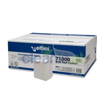 Produktfoto für Celtex Interfold Toilettenpapier 2-lagig 250 Blatt