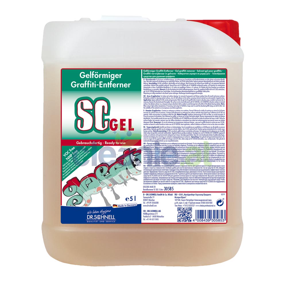 Dr.Schnell SC Gel 5 Liter Kanister Produktfoto für Dr.Schnell SC Gel 5 Liter Kanister