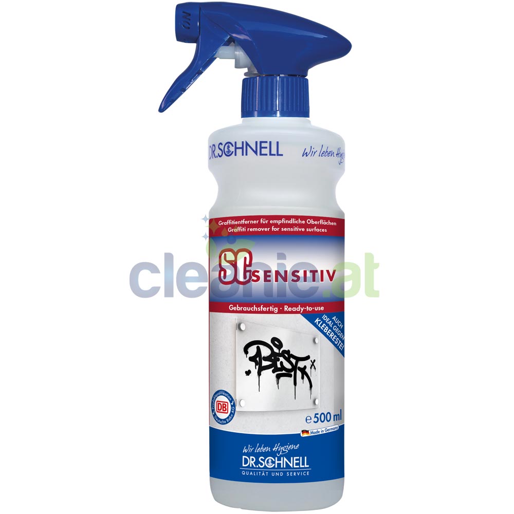 Dr.Schnell SC Sensitiv 500 ml Flasche mit Sprühkopf Produktfoto für Dr.Schnell SC Sensitiv 500 ml Flasche mit Sprühkopf