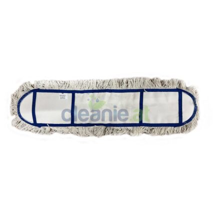 Produktfoto für Feuchtwischmopp Baumwolle 60 cm mit Taschen zum Einfädeln